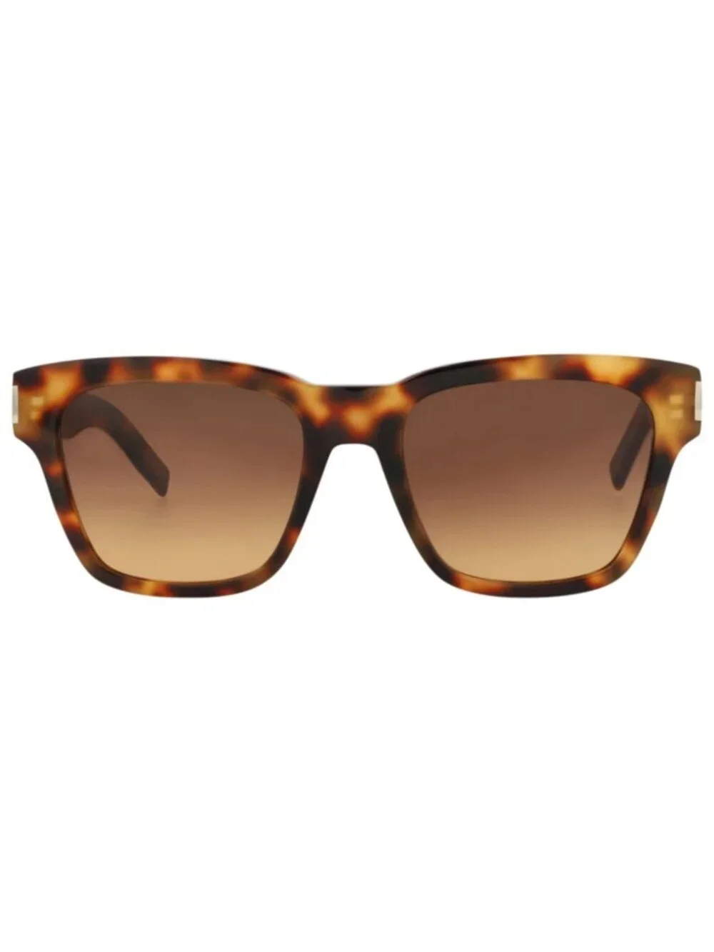 New Saint Laurent Women's Sunglasses Square Rectangle Acetate Frame Unisex Brown